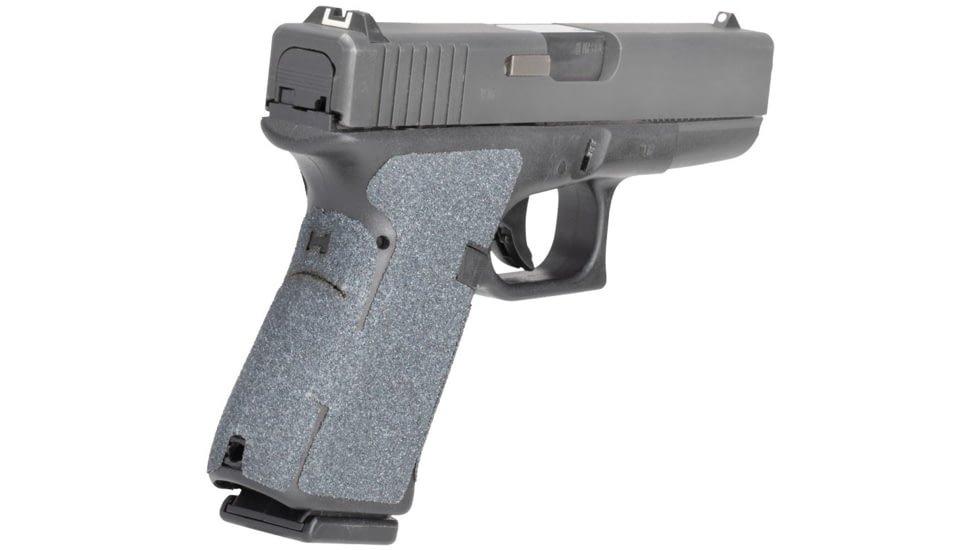 Hogue Wrapter Adhesive Grip For Glock 19, 23, 32, Small Frame Compact Generation 1-2, Grit Black, 17229