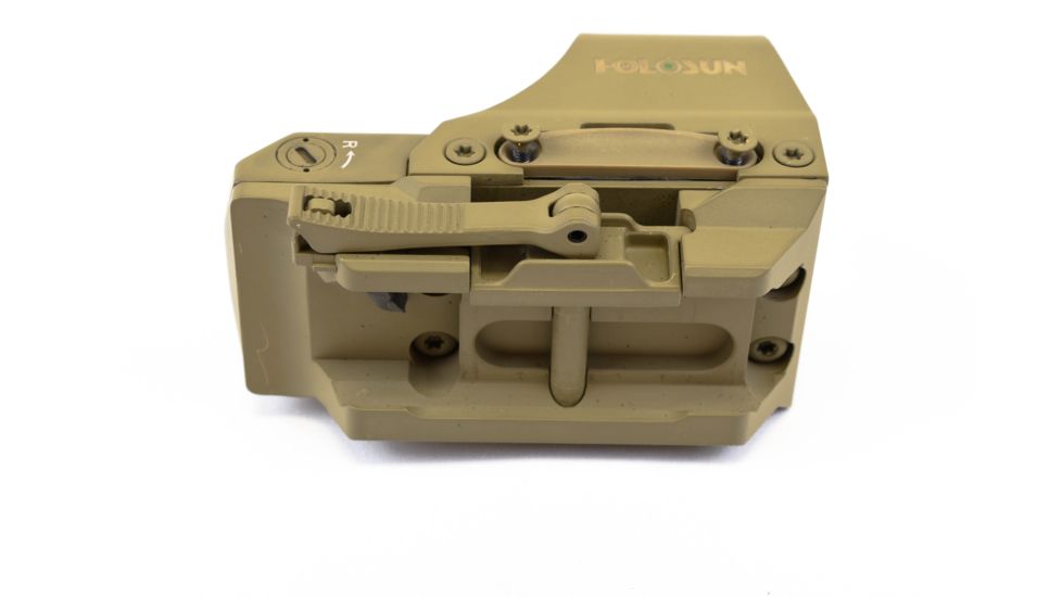 Holosun HS510C 1x Open Reflex Sight, Green 2 MOA dot 65 MOA Circle Reticle, Flat Dark Earth, HS510C-FDE-G