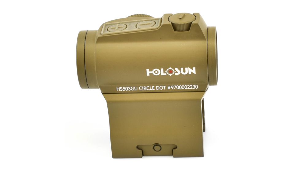 Holosun Micro Red Dot 2MOA Dot &amp; 65MOA Ring, FDE, HS503GU-FDE