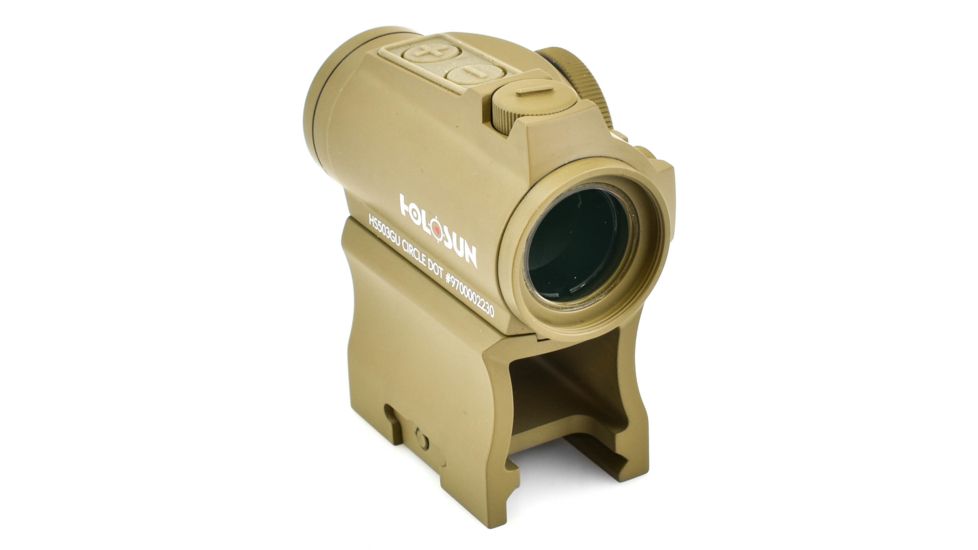 Holosun Micro Red Dot 2MOA Dot &amp; 65MOA Ring, FDE, HS503GU-FDE