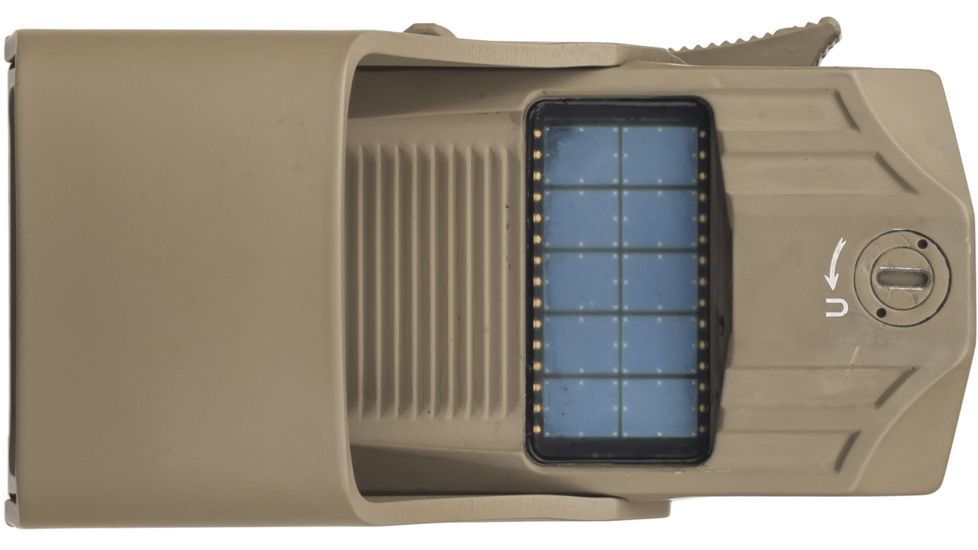 Holosun HS510C 1x Open Reflex Sight, Red 2 MOA dot 65 MOA Circle Reticle, Flat Dark Earth, HS510C-FDE-R