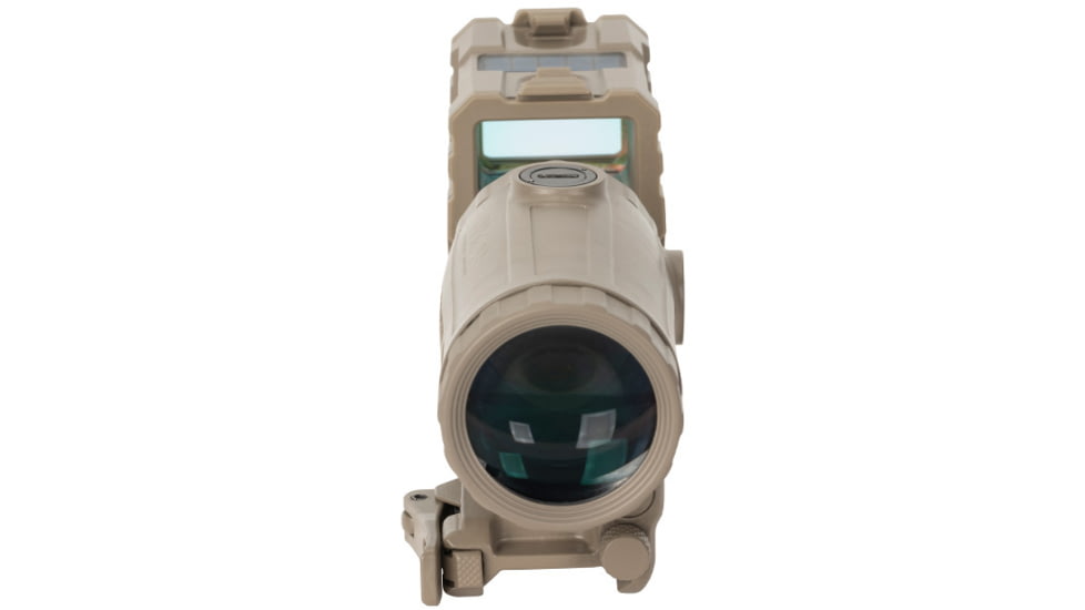 Holosun OPMOD AEMS Red Dot &amp; HM3XT Magnifier Combo, Green MRS, Flat Dark Earth, AEMS 221311&amp;HM3XT-FDE