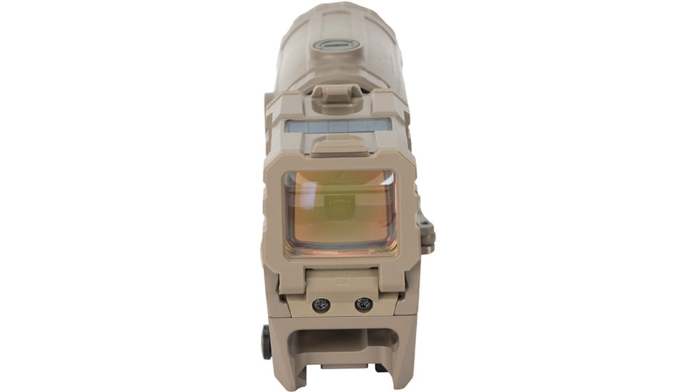 Holosun OPMOD AEMS Red Dot &amp; HM3XT Magnifier Combo, Green MRS, Flat Dark Earth, AEMS 221311&amp;HM3XT-FDE