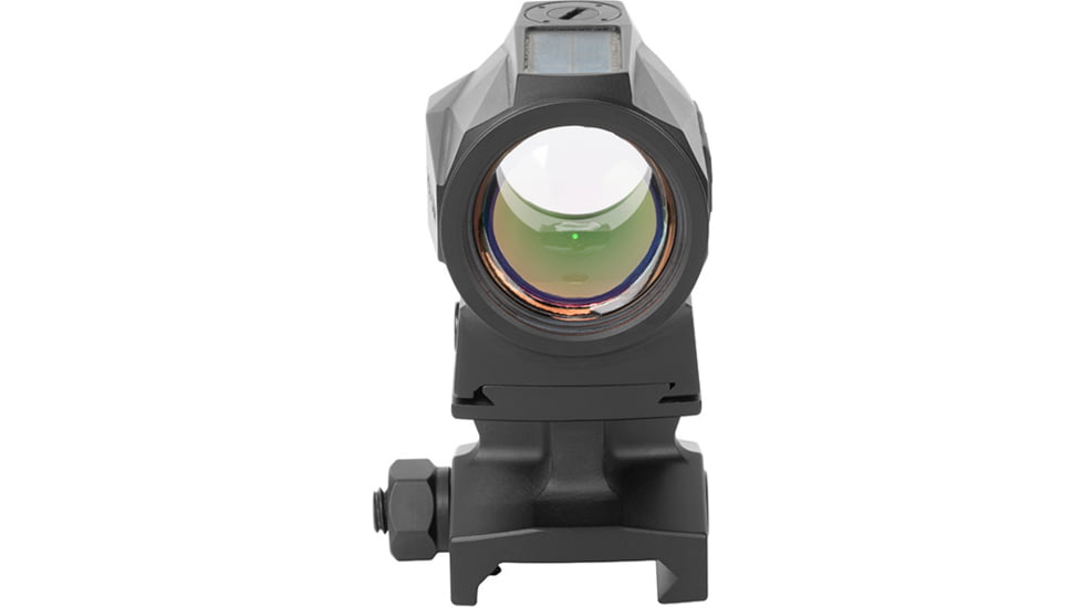 Holosun SCRS Solar Charging Rifle Sight, 2 MOA Dot/65 MOA Circle Green Reticles, Black, SCRS-GR-MRS