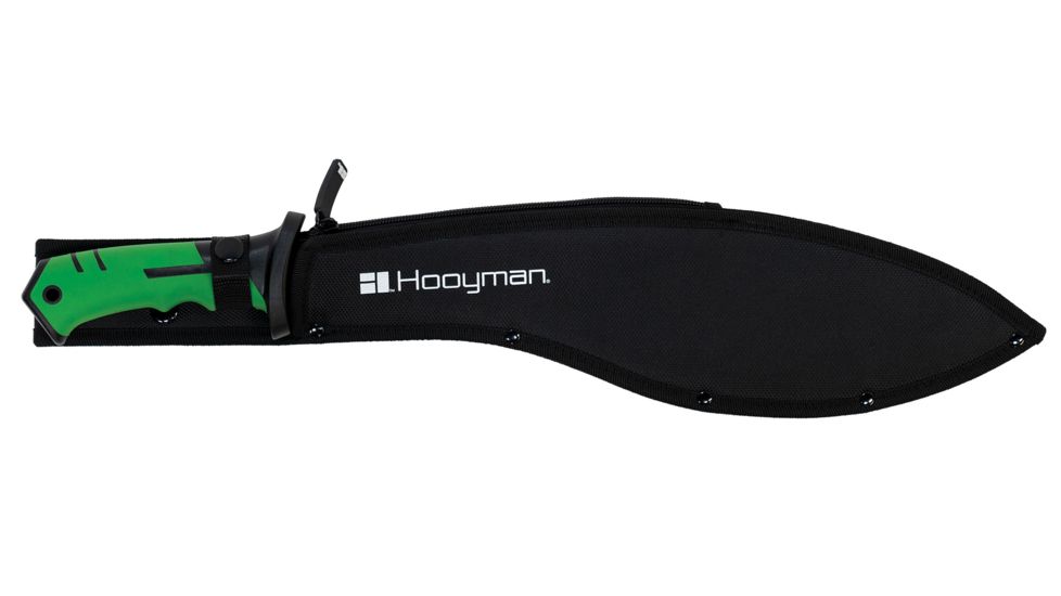 Hooyman Kukri Machete, Black/Green, 1112236