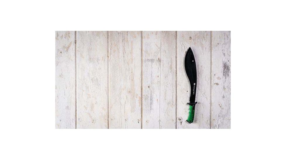 Hooyman Kukri Machete, Black/Green, 1112236