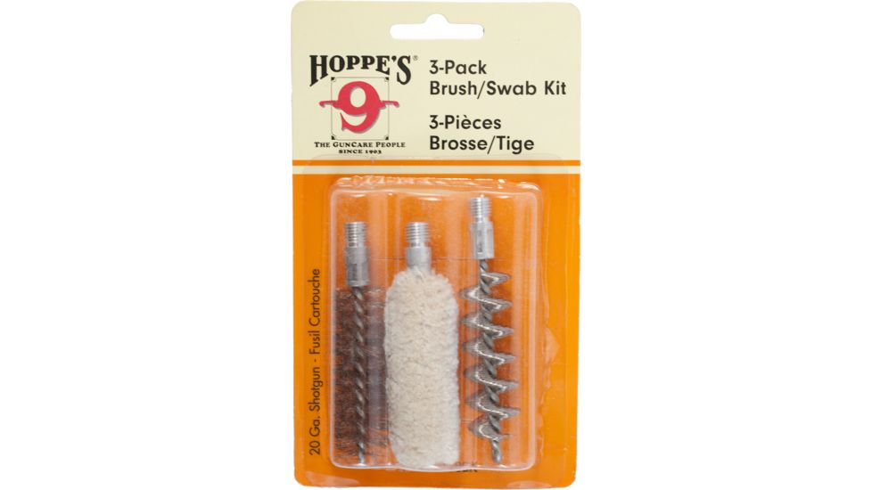 Hoppes 3pk Brush / Swab 20 Gauge