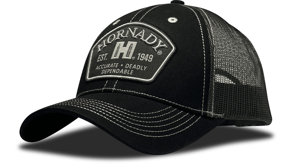 Hornady Gear Black Trucker Hornady Patch, 32790