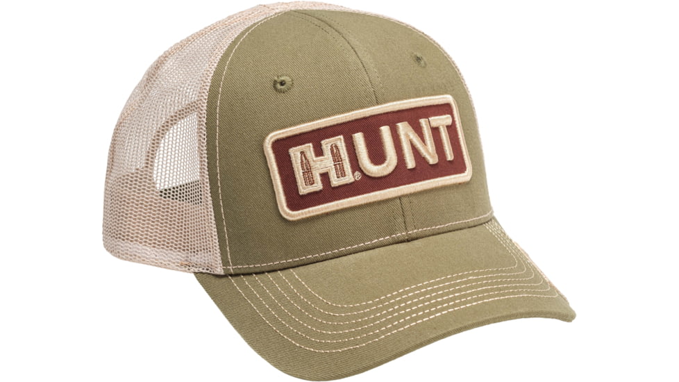 Hornady Mesh Hat - Men's, Green/Tan, Green &amp; Tan, 99265