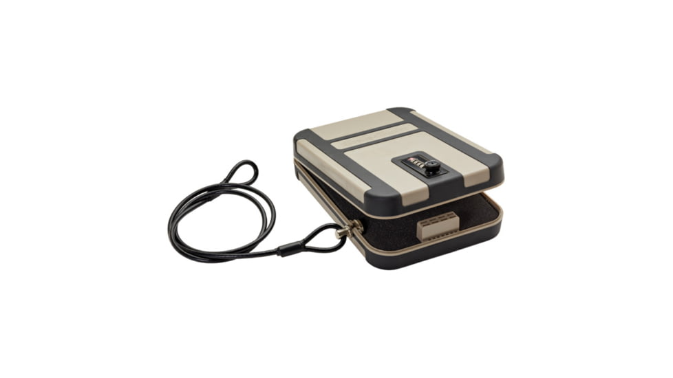 Hornady SnapSafe Treklite Lock Box With TSA Combination Lock, Extra Large, FDE, 752412325