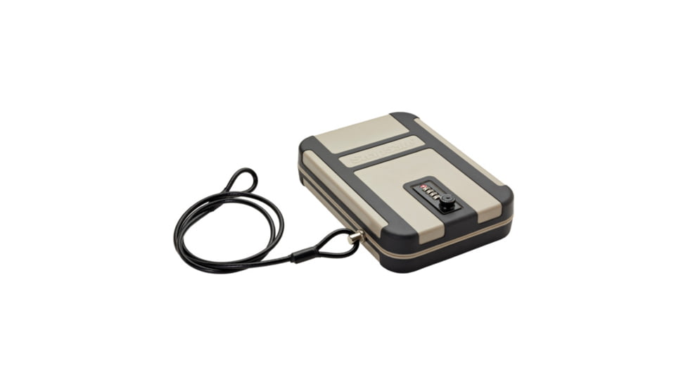Hornady SnapSafe Treklite Lock Box With TSA Combination Lock, Extra Large, FDE, 752412325