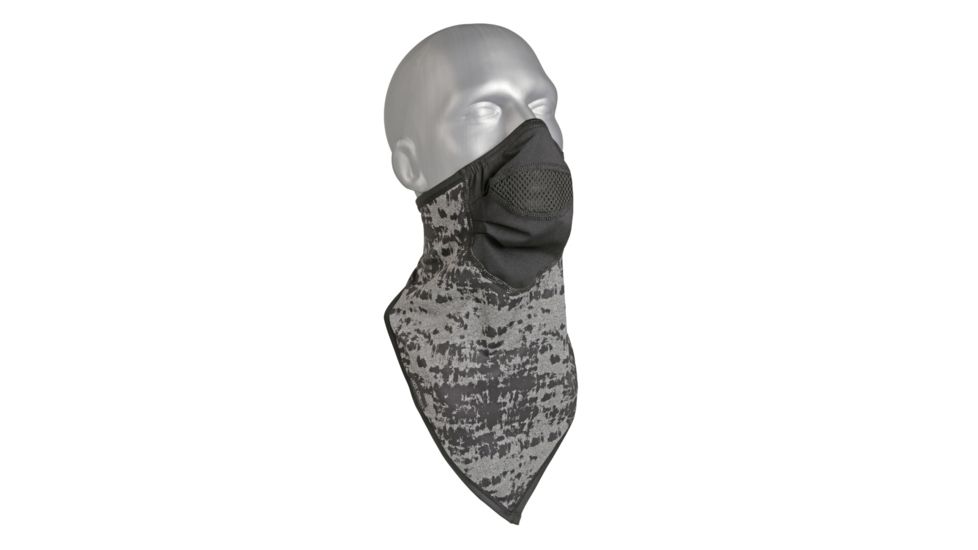 Hot Chillys Micro Elite Chamois Print Bandana with Mask, Skectchy, L/X, HC6124P-Skectchy-L/X