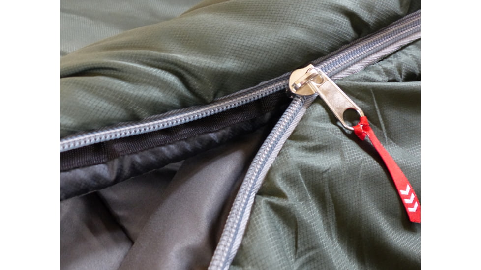 Hotcore Fatboy 400 Rectangular Sleeping Bag, Forest Green, 93in x 42in, Fatboy 400