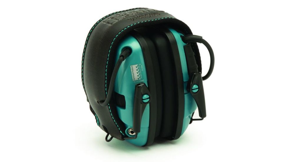 Howard Leight Impact Sport Sound Amplification Electronic Earmuff, Teal R-02521