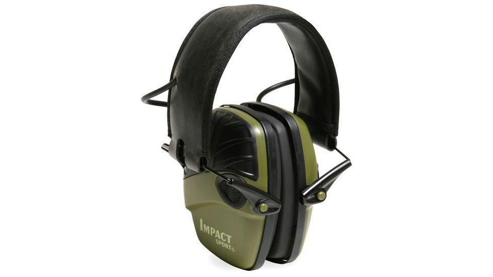 Howard Leight Impact Sport Electronic Noise Amplification Earmuffs R-01526