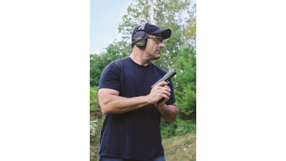 Howard Leight Impact Sport Electronic Noise Amplification Earmuffs R-01526