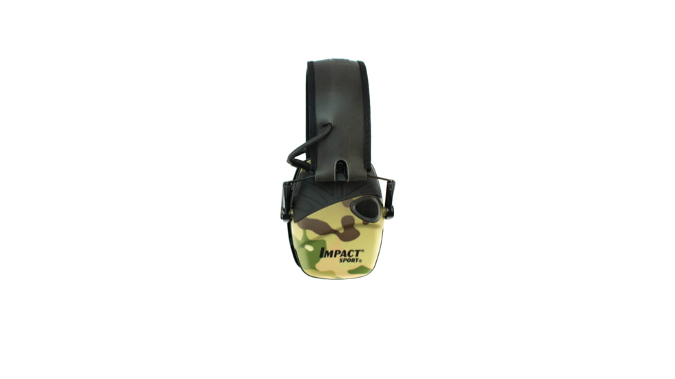 Howard Leight Impact Sport MultiCam Sound Amplification Electronic Shooting Earmuff, Camo, R-02526