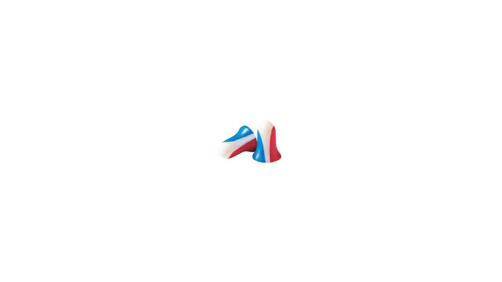 Howard Leight USA Shooters Earplugs,1 10 pair pack red/white/blue