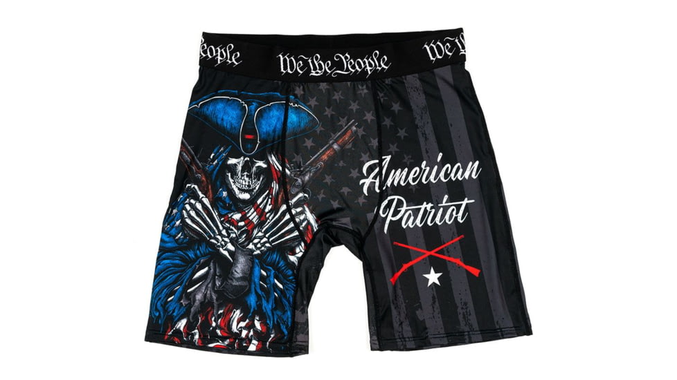 HOWITZER Freedom Fighter Boxers - Mens, Black, Small, CV7390-BK-S