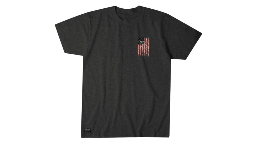 HOWITZER Patriots Prevail S/S Tee - Mens, Charcoal Heather, 2XL, CV7127-CHHE-2X