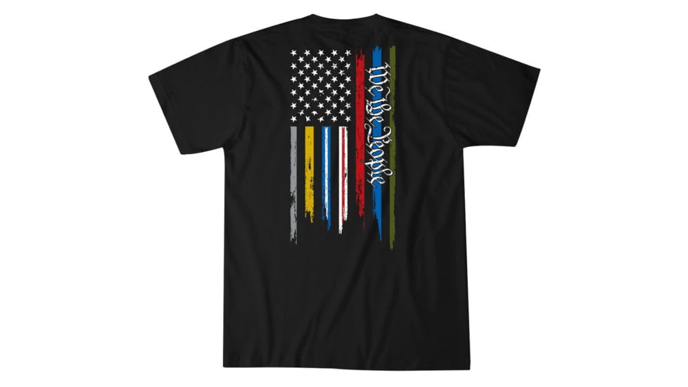 HOWITZER We Honor S/S Tee - Mens, Denim/Black Heather, Small, CV3870-DBHE-S