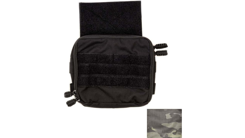 HRT Tactical Gear Sporran Hanger Pouch, Multicam Black, HRT-DHMED1-AA-MB