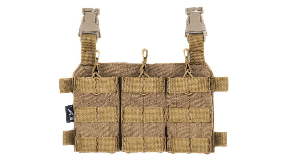 HRT Tactical Gear Triple-AR Placard, Coyote Brown, HRT-FP3AR1-AA-CB