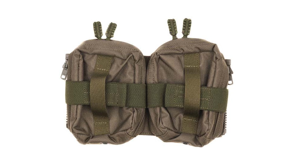 HRT Tactical Gear Dual Removable GP Zip-On Panel, Ranger Green, HRT-ZPGP02-AA-RG