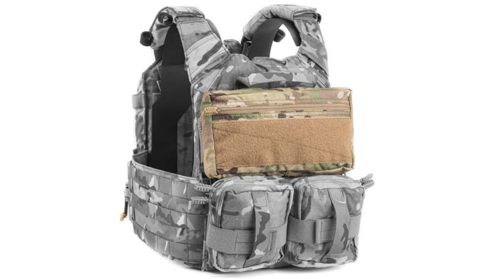 HRT Tactical Gear Zip-On General Purpose Pouch, Multicam, One Size, HRT-ZPGP01-AA-MC