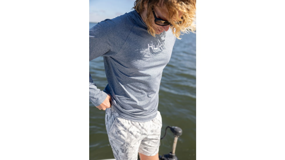 HUK Performance Fishing Airweight Kc Printed Short - Mens