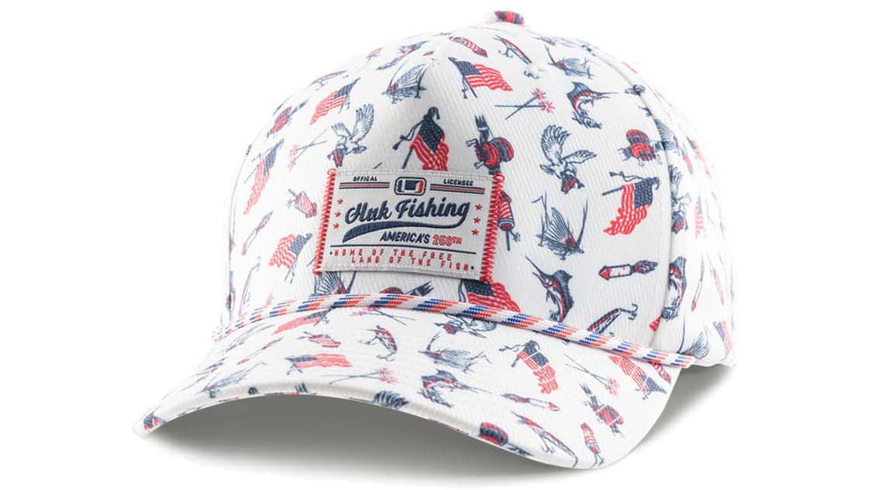 HUK Performance Fishing America Rope Snapback - Mens