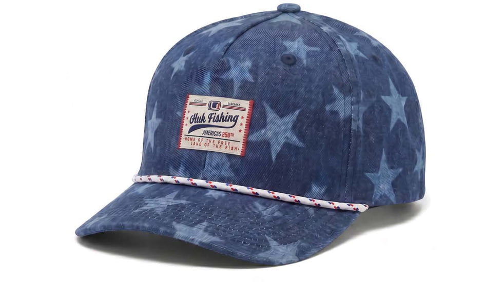 HUK Performance Fishing America Rope Snapback - Mens
