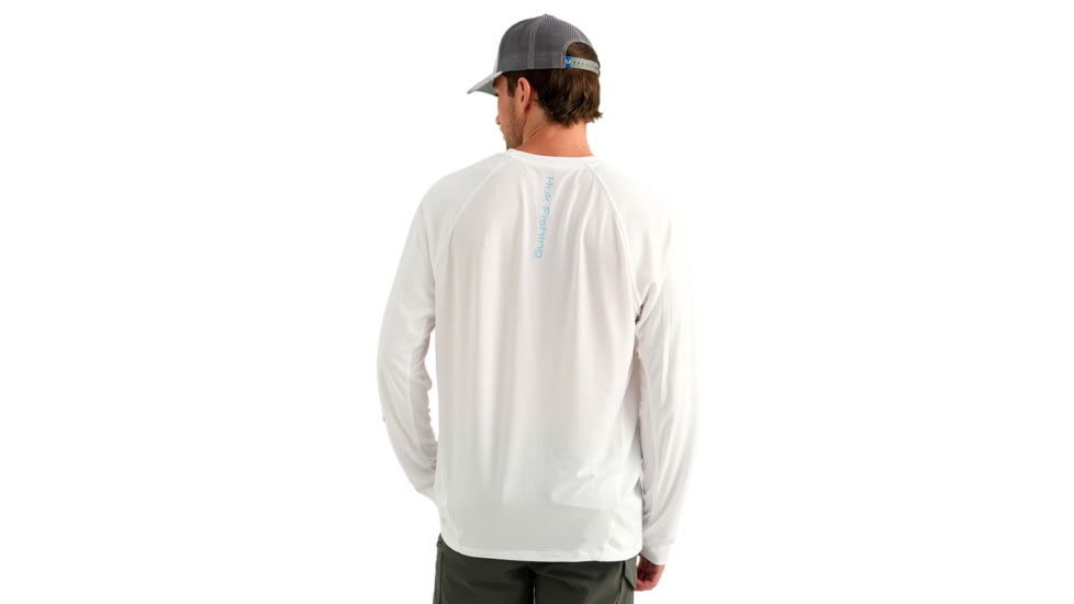HUK Performance Fishing Icon Long Sleeve Crew - Mens