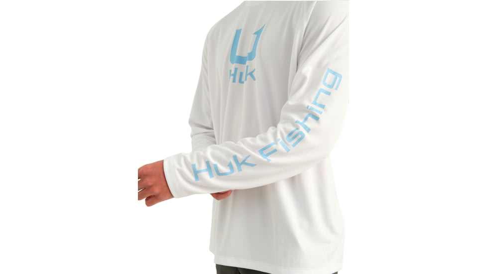 HUK Performance Fishing Icon Long Sleeve Crew - Mens