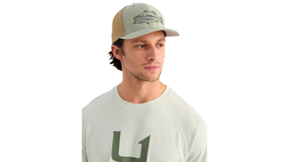 HUK Performance Fishing Icon Long Sleeve Crew - Mens