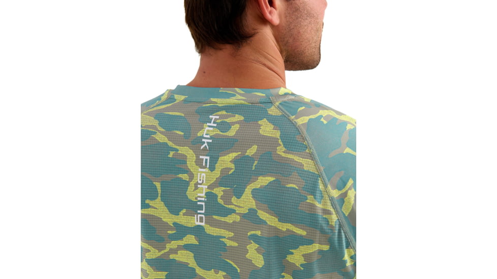 HUK Performance Fishing Icon Printed Crew - Mens