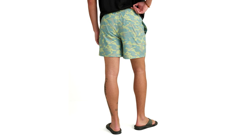 HUK Performance Fishing Pursuit Printed Volley Short - Mens