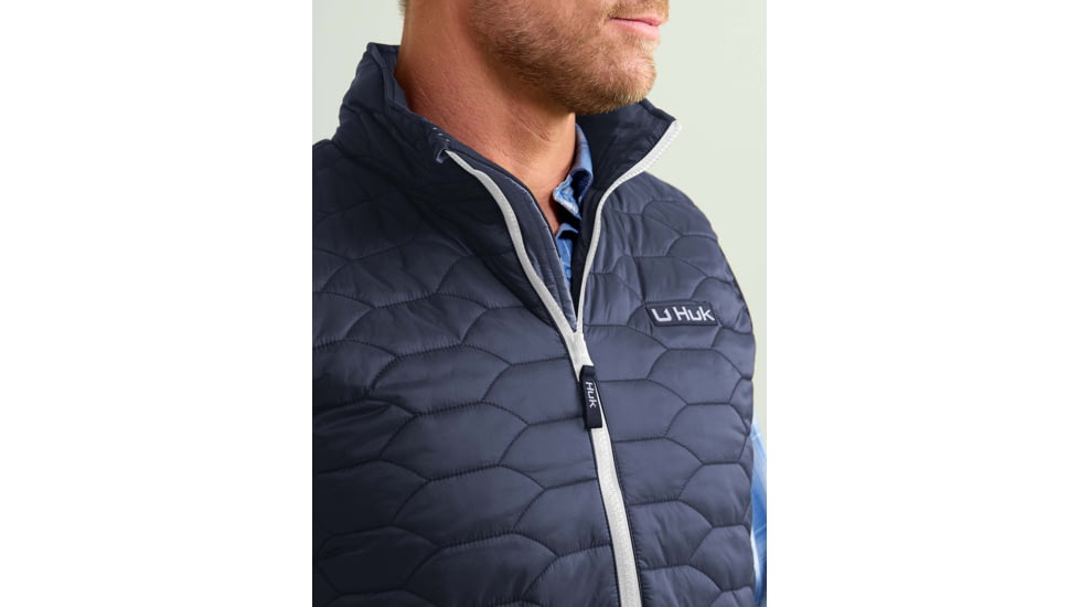 HUK Performance Fishing Scale Vest - Mens, Naval Academy, Extra Large, H4000157-413-XL