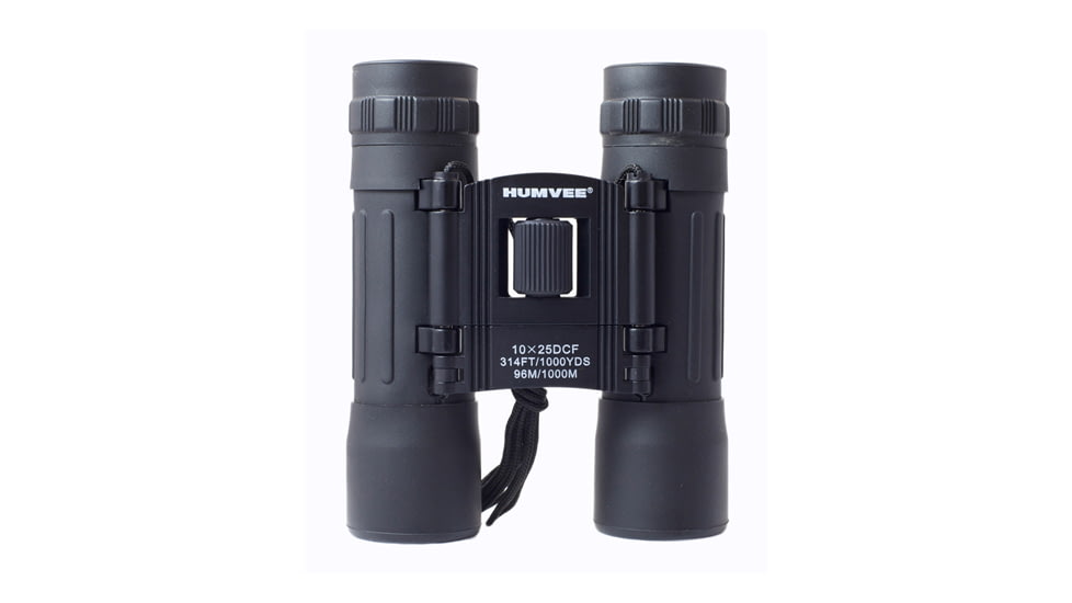 Humvee Compact Binocular - 10x25 - Black