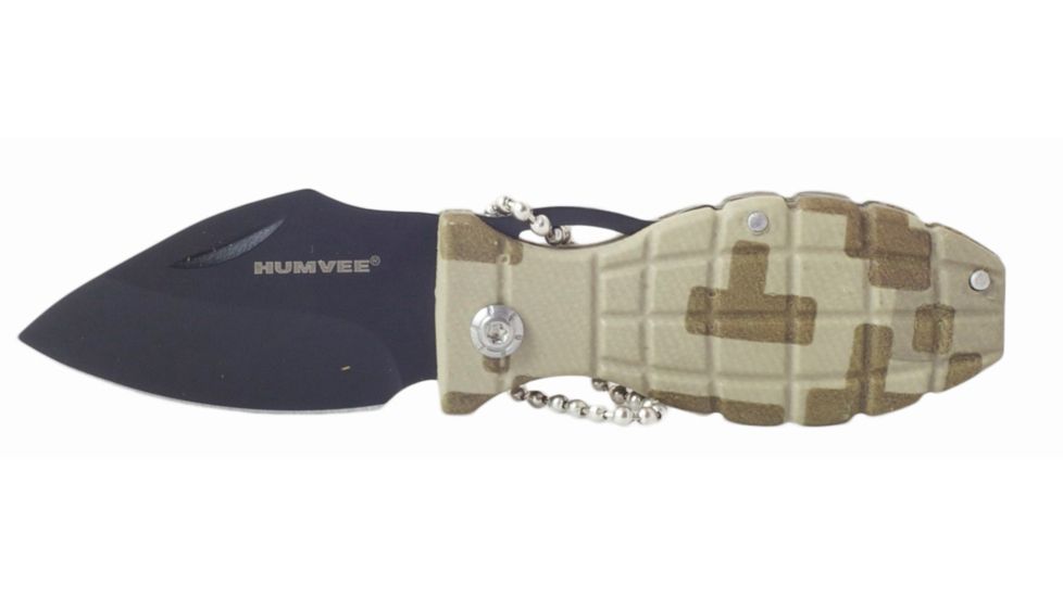 Humvee Grenade Knife Display, Pack of 12, HMVDBGRENADE