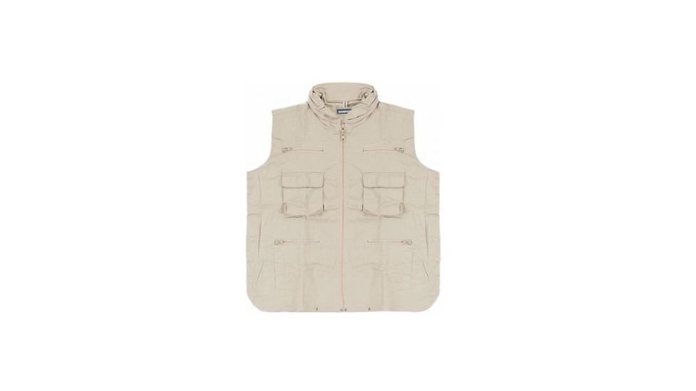 Humvee Ranger Vest - Khaki, XX Large HMV-VR-K-XXL