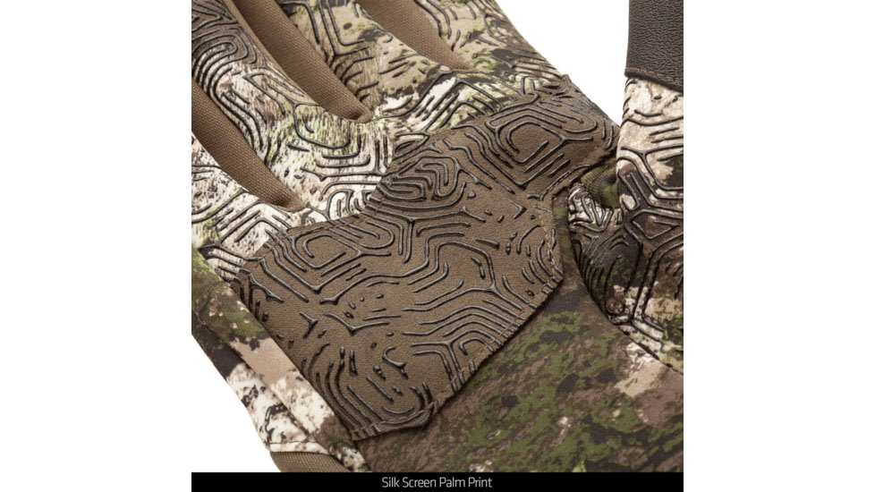 Huntworth Ansted Mid Weight Plush Fleece Lined Hunting Glove - Mens, Tarnen, Medium, E-1207-TRN-M