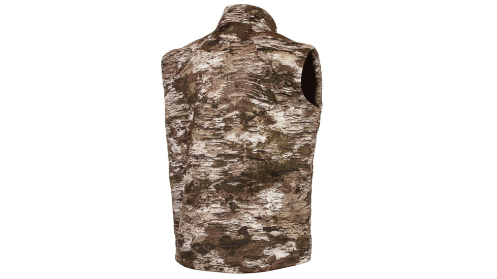 Huntworth Elkins Mid Weight Windproof Soft Shell Vest Waffle Fleece Interior - Mens, Tarnen, Medium, E-9502-TRN-M