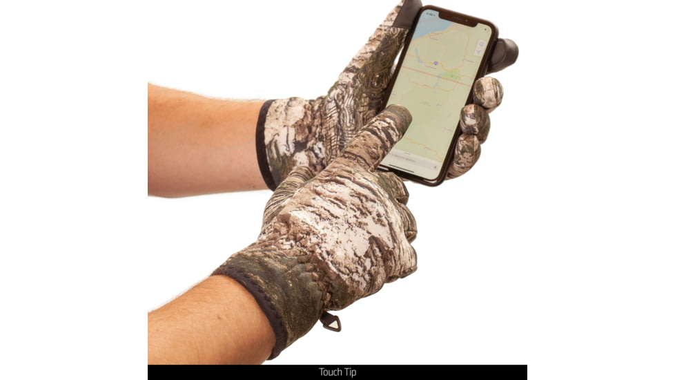 Huntworth Macomb Mid Weight Fused Waterproof Hunting Glove - Mens, Tarnen, Large, E-1399-TRN-L