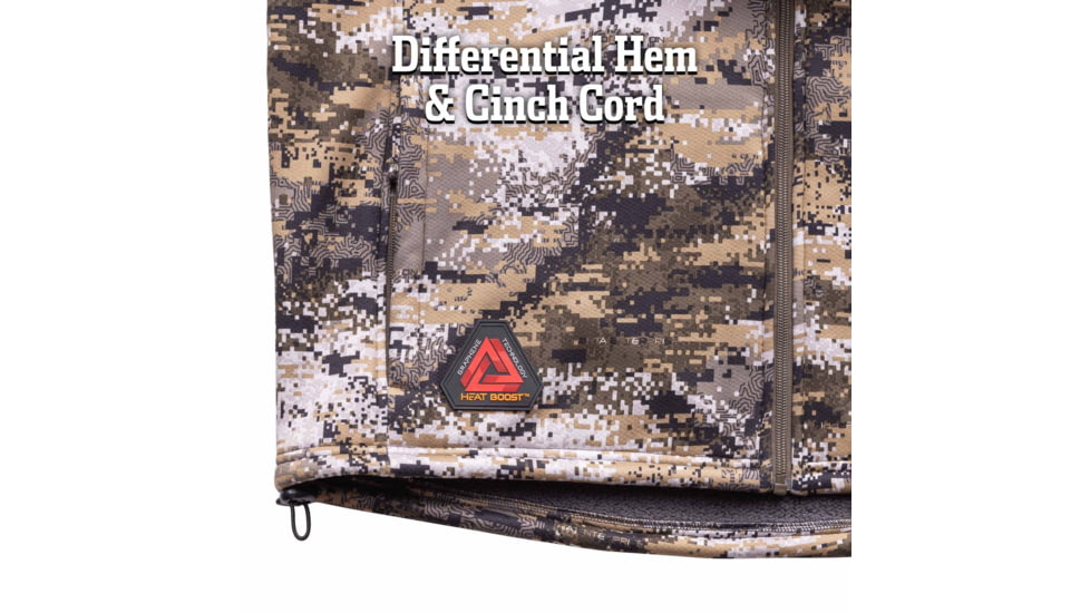 Huntworth Saskatoon Heat Boost Heavyweight Windproof Softshell Vest - Mens, Disruption, 4XL, E-9544-DC-4XL