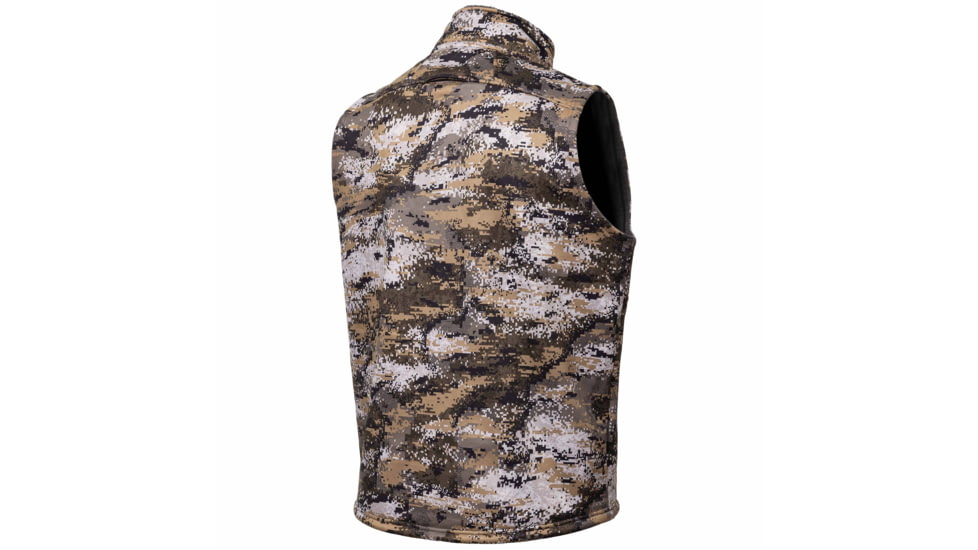 Huntworth Saskatoon Heat Boost Heavyweight Windproof Softshell Vest - Mens, Disruption, 4XL, E-9544-DC-4XL