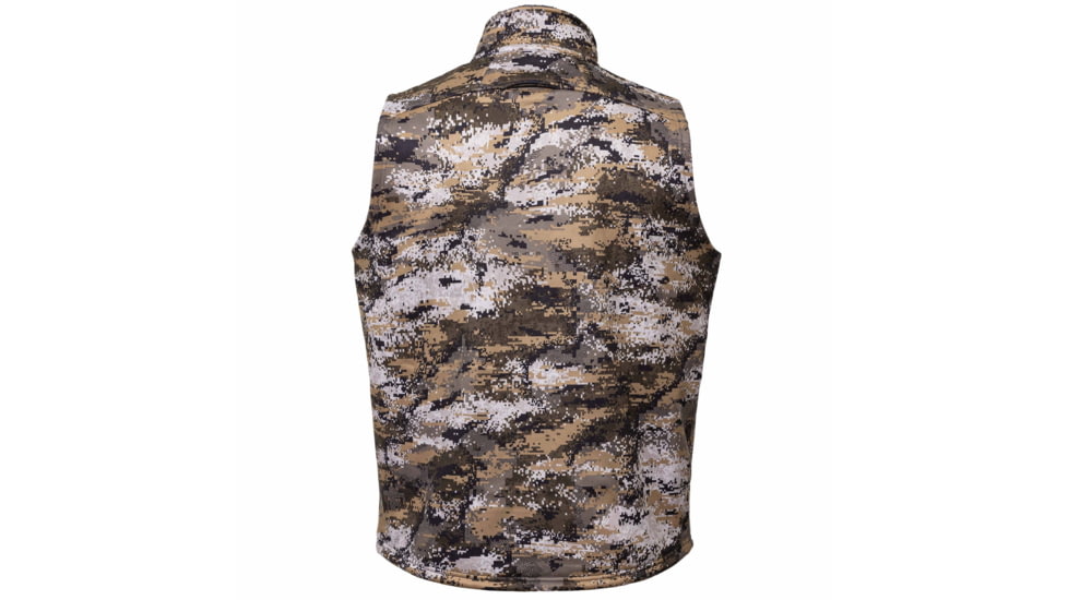 Huntworth Saskatoon Heat Boost Heavyweight Windproof Softshell Vest - Mens, Disruption, 4XL, E-9544-DC-4XL