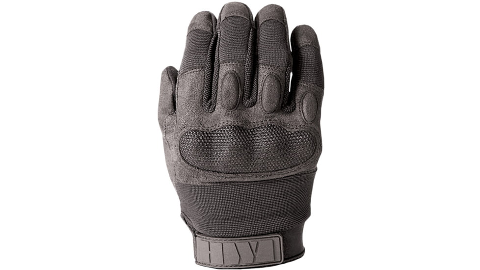 HWI Gear Hard Knuckle Touchscreen Capacitive Glove, Black, Large, KTS100-LG