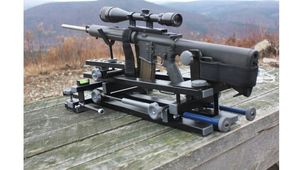 Hyskore Black Gun Machine Shooting Rest, Black, 30185