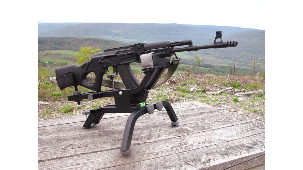 Hyskore Black Gun Shooting Rest, Black/OD Green, 30105